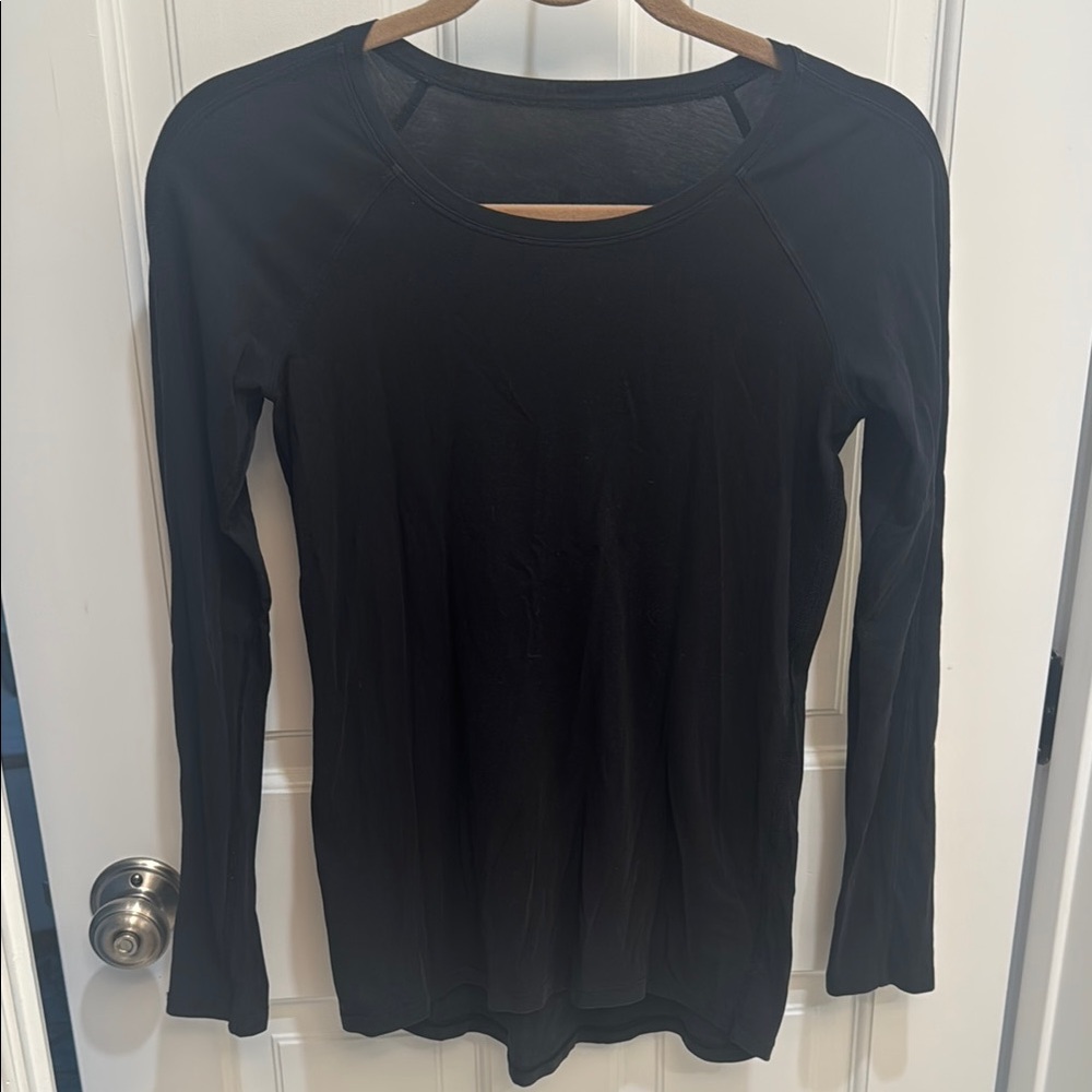 lululemon athletica Black Long Sleeve Top